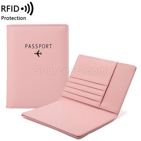 Pu RFID Passport Case