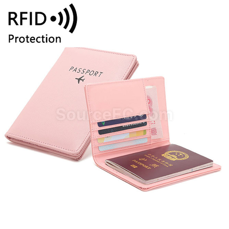 Customization Pu RFID Passport Case Corporate Gifts