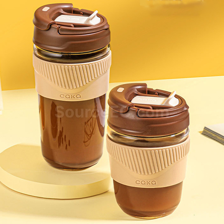 Customization Glass Coffee Cup Corporate Gifts