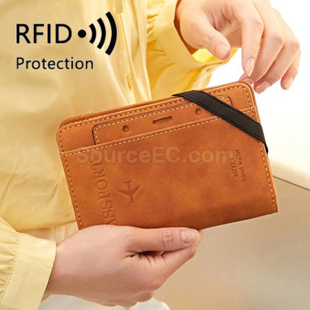 Customization RFID Passport Case Gift Set Corporate Gifts