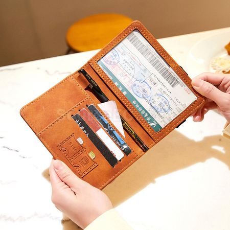 Customization RFID Passport Case Gift Set Corporate Gifts