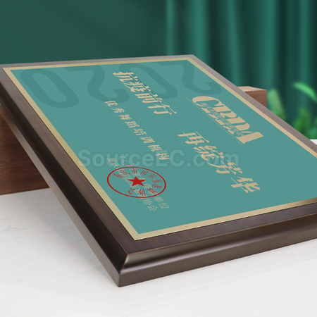 Customization Wooden Plate Corporate Gifts