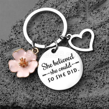 Customization Graduation Keychain Corporate Gifts