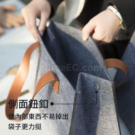Customization Felt Large Capacity Tote Bag Corporate Gifts