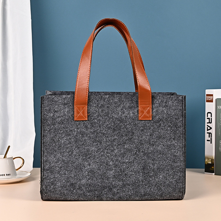 Customization Felt Large Capacity Tote Bag Corporate Gifts