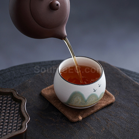 Customization Ceramic Tea Mug Gift Set Corporate Gifts