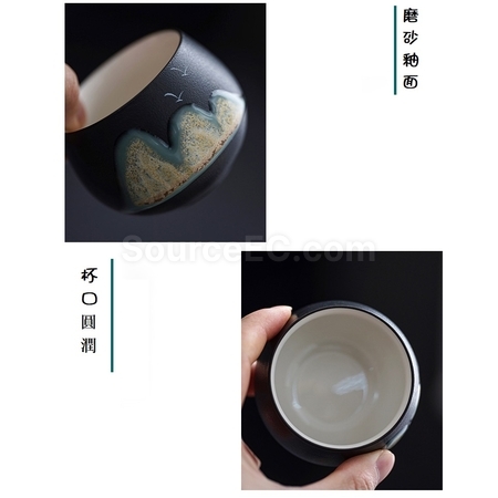 Customization Ceramic Tea Mug Gift Set Corporate Gifts