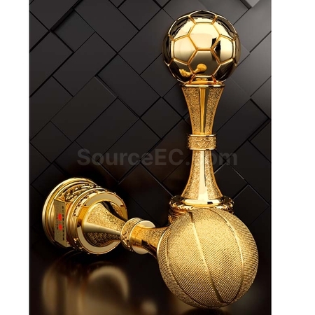 Customization FootBall Basketball Trophy Corporate Gifts