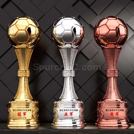 Customization FootBall Basketball Trophy Corporate Gifts