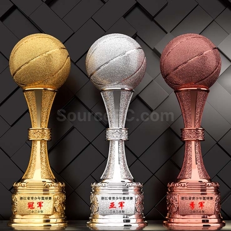 Customization FootBall Basketball Trophy Corporate Gifts
