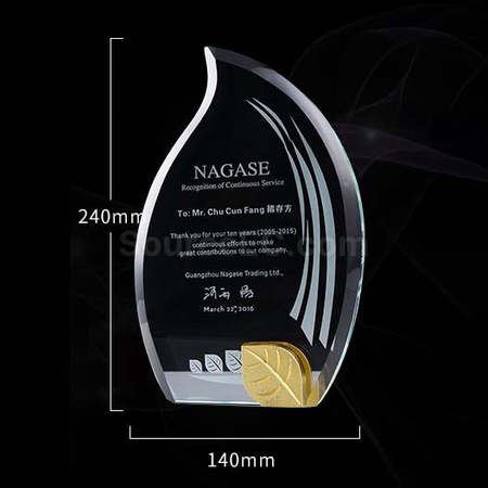 Customization Crystal Trophy Corporate Gifts
