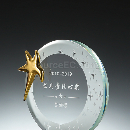 Customization Creative Metal Crystal Seat Corporate Gifts
