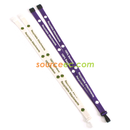 Customization Recycled / Bamboo Lanyard Corporate Gifts