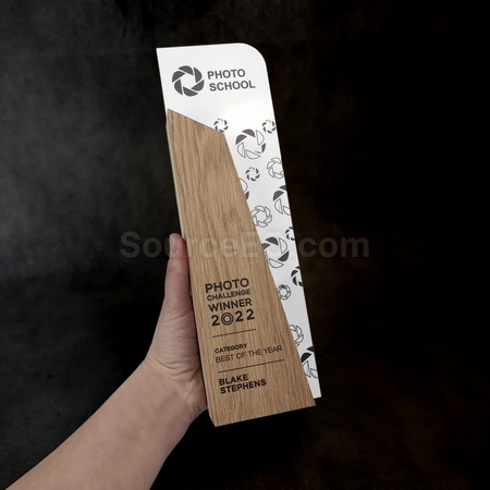 Customization Wooden Acrylic Trophy Corporate Gifts
