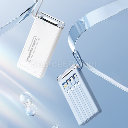 Customization Comes with 4-wire Power Bank Corporate Gifts