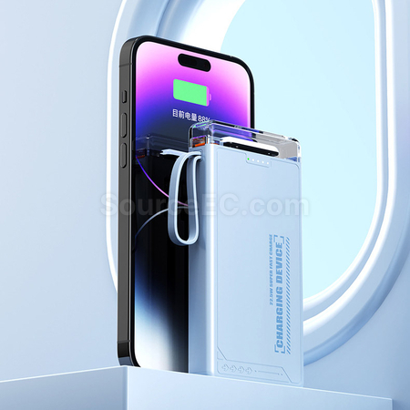 Customization Comes with 4-wire Power Bank Corporate Gifts