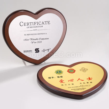 Customization Wooden Plaque Corporate Gifts