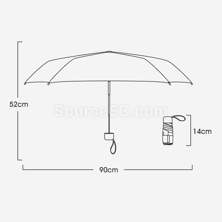 Customization Pocket Umbrella Corporate Gifts