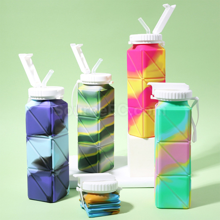 Customization Foldable Silicone Bottle Corporate Gifts