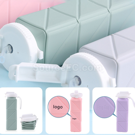 Customization Foldable Silicone Bottle Corporate Gifts