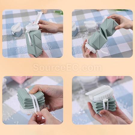 Customization Foldable Silicone Bottle Corporate Gifts