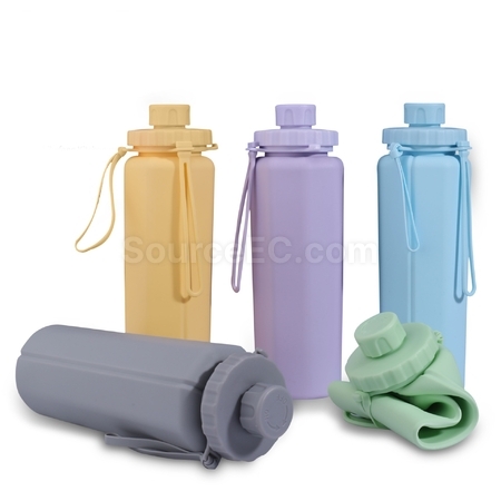 Customization Foldable Silicone Bottle Corporate Gifts
