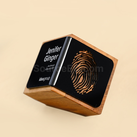 Customization Wooden Acrylic Trophy Corporate Gifts