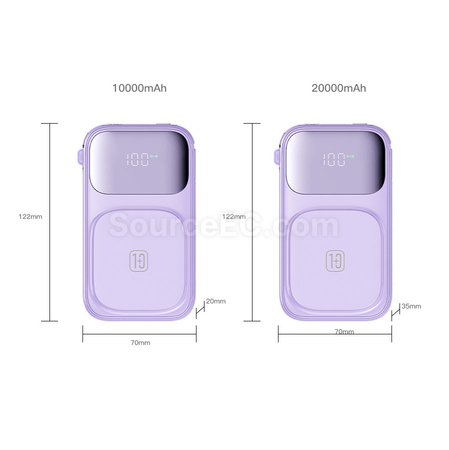 Customization Magnet Fast Charging Mobile Power Bank Corporate Gifts