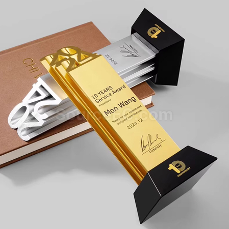Customization Crysta & Metal Trophy Corporate Gifts