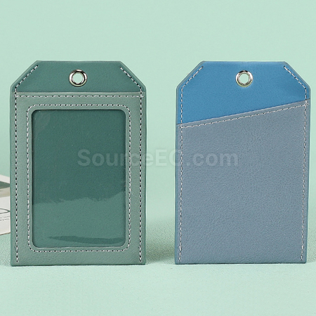 Customization PU Badge Holder Corporate Gifts