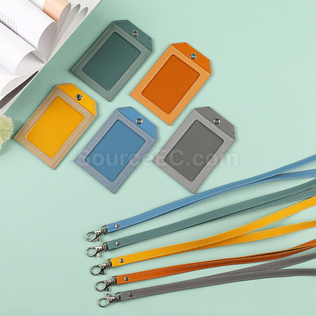 Customization PU Badge Holder Corporate Gifts