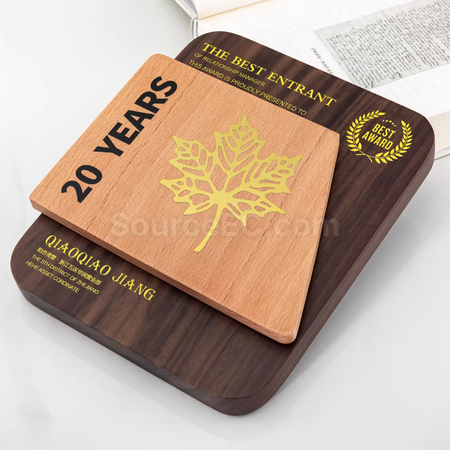 Customization Wooden Plaque Corporate Gifts