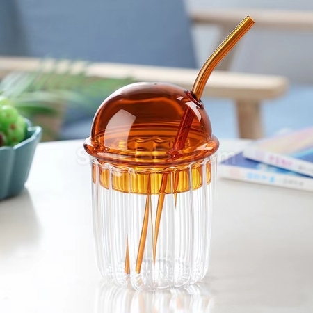 Customization Glass Coffee Cup Corporate Gifts