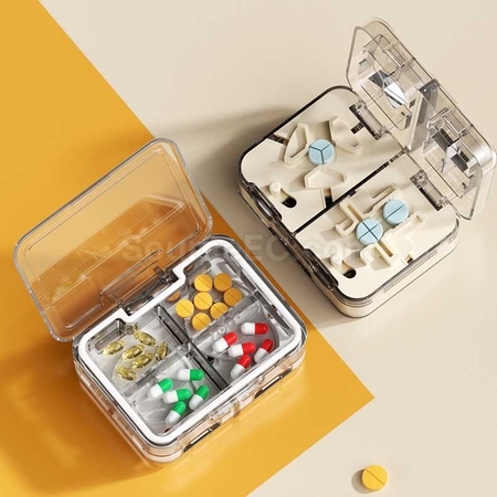 Customization Pill Box With Cutter Corporate Gifts