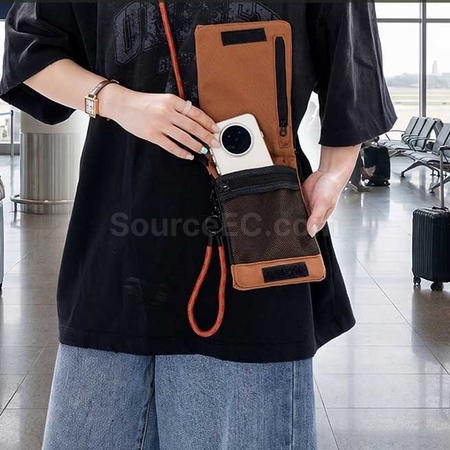 Customization Crossbody ID card storage bag and mobile phone bag Corporate Gifts