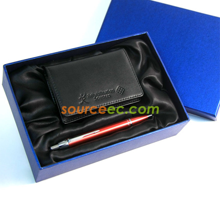 Leather Gift Set