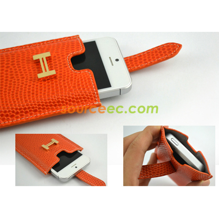 Customization iPhone 5 Leather Case Corporate Gifts