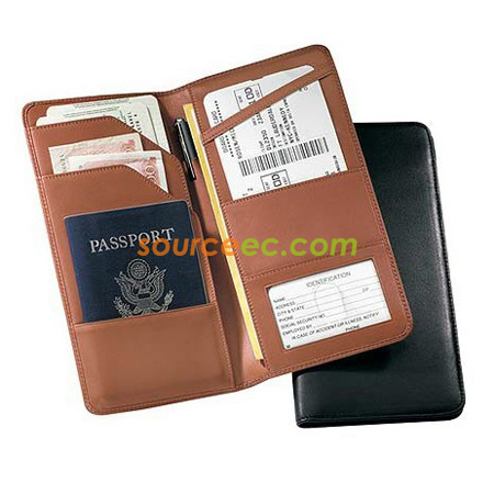 Customization Travel Passport Leather Wallet Corporate Gifts