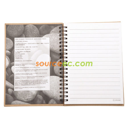 Customization Recycled Stone Paper Notebook Corporate Gifts