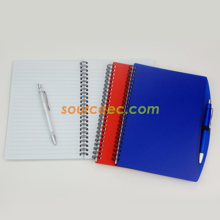 Customization A5 Size PP Notebook Corporate Gifts