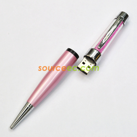 Customization Crystal  USB Pen With Stylus Corporate Gifts