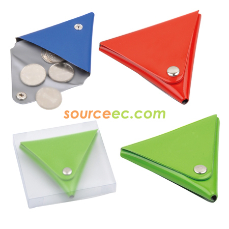 Triangle Coin Pouch