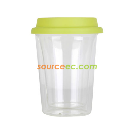 Customization 260ML Silica Double Glass Cup  Corporate Gifts