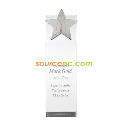 Customization Star Recognition Crystal Tower Corporate Gifts