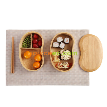 Customization Wooden Lunchbox Corporate Gifts