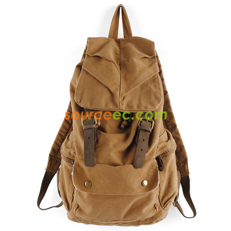 Canvas backpack