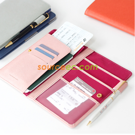 Customization PU passport case Corporate Gifts