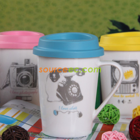 Customization 375ML Eco Ceramic Mug Corporate Gifts