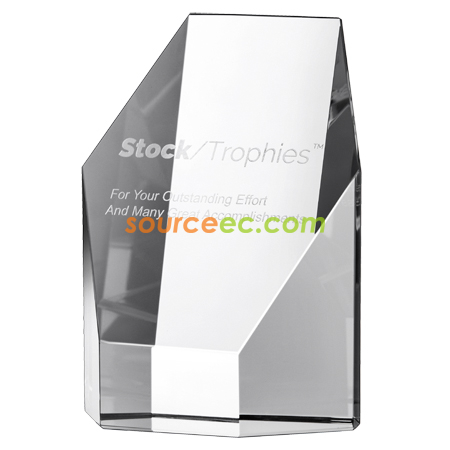 Customization Prism Crystal Awards Corporate Gifts