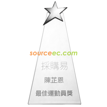 Customization Star Crystal Awards Corporate Gifts